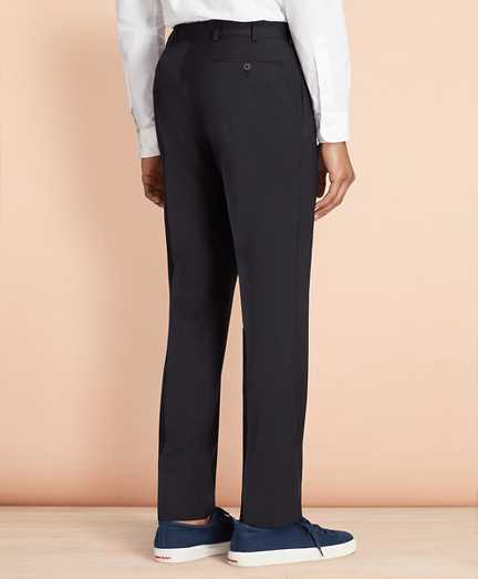 Wool Twill Suit Trousers - Brooks Brothers