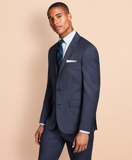 Pin-Dot Wool Suit Jacket - Brooks Brothers