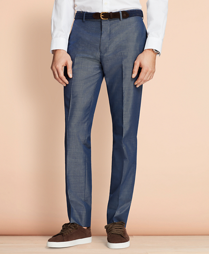 Cotton-Mohair Suit Trousers