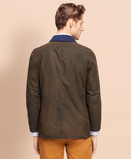 brooks brothers waxed jacket