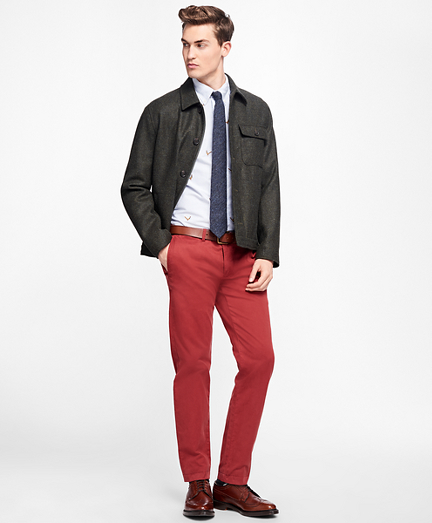 Fleece-Lined Wool Jacket