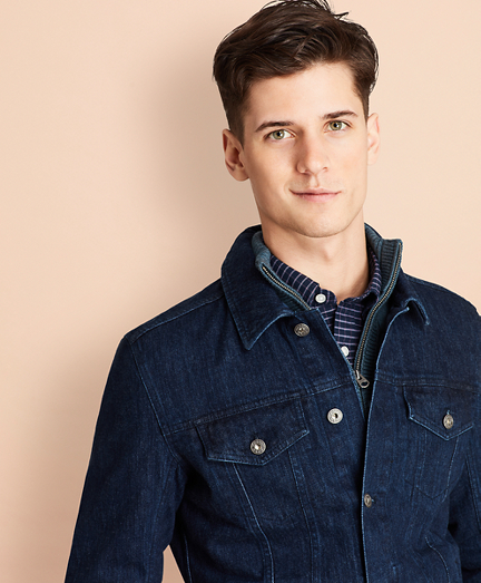 brooks brothers denim