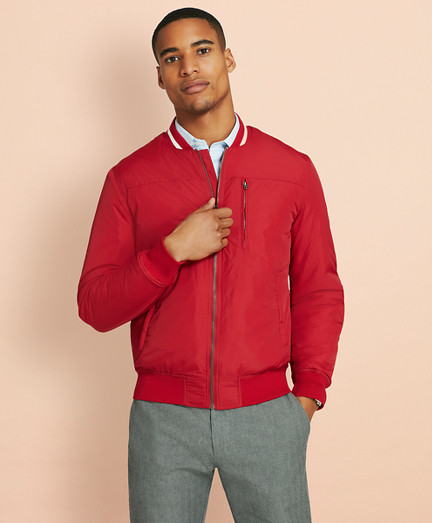 brooks brothers red fleece jacket