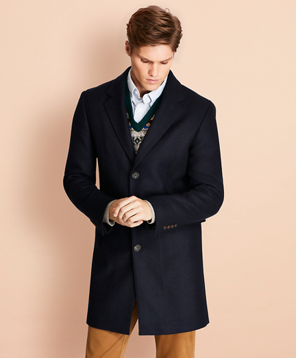 wool blend topcoat