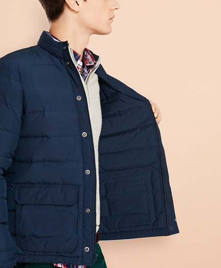 brooks brothers down coat