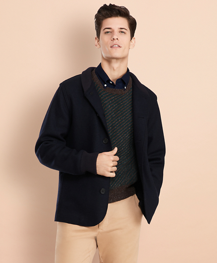 brooks brothers knit blazer