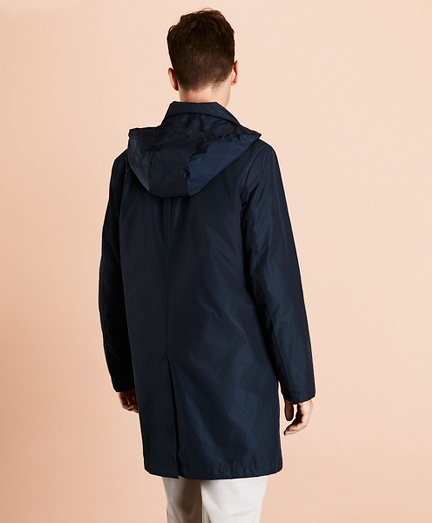 Water-Repellent Hooded Trench Coat - Brooks Brothers