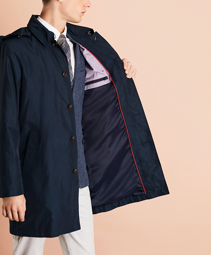 brooks brothers trench coat womens