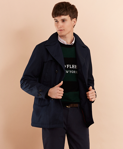 brooks brothers peacoat