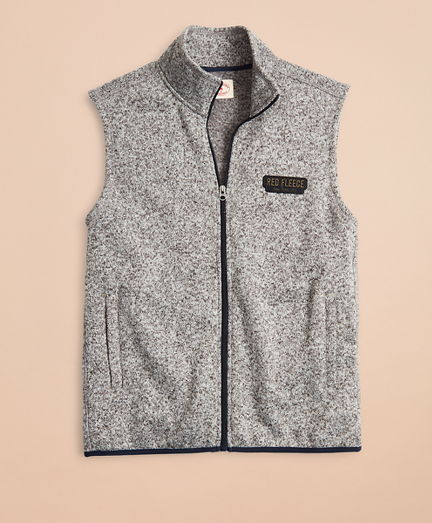 brooks brothers fleece vest