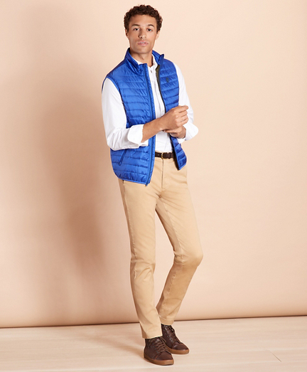 brooks brothers puffer vest