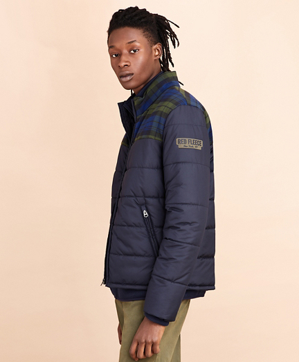 Color-Block Puffer Jacket - Brooks Brothers