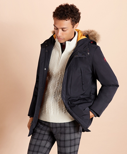 brooks brothers down parka