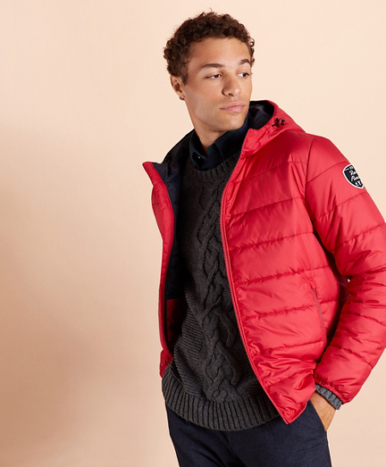 Quilted Hooded Puffer Jacket - Brooks Brothers