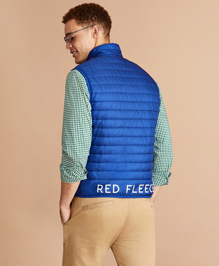 brooks brothers fleece vest