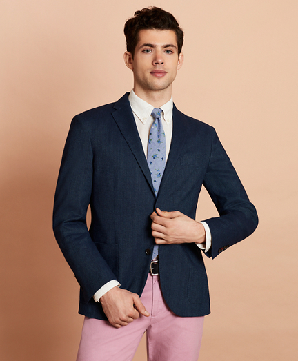 brooks brothers navy sport coat