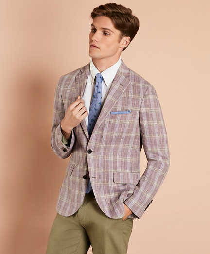 brooks brothers linen blazer