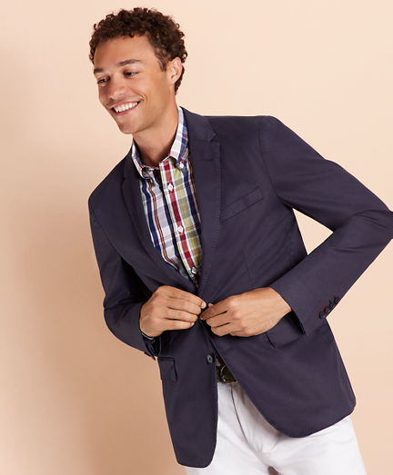 brooks brothers red fleece blazer