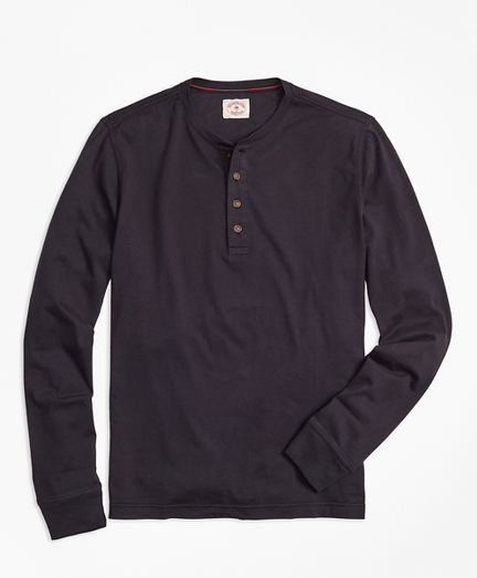 Garment-Dyed Henley