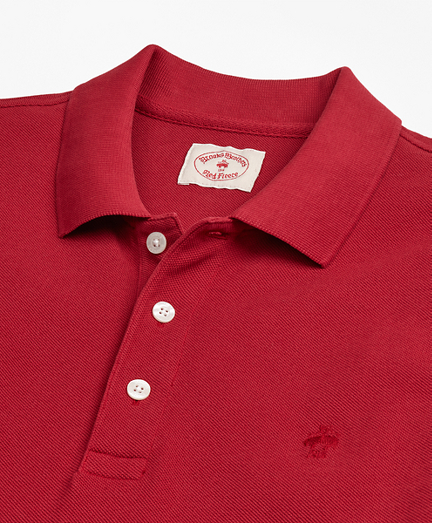 Garment-Dyed Cotton Pique Polo Shirt 