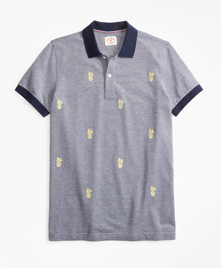 pineapple polo shirt