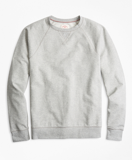 gray crew neck sweatshirt