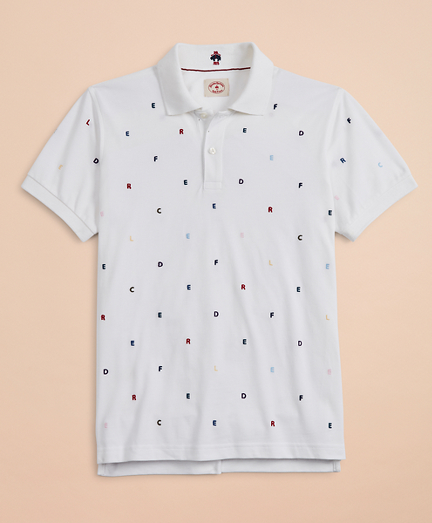 brooks brothers red fleece polo