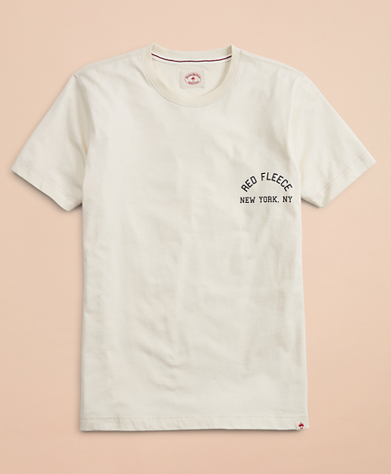 Red Fleece New York Graphic T-Shirt