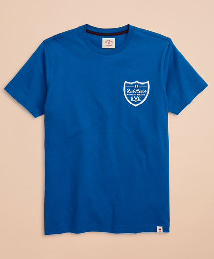 Red Fleece NYC Graphic T-Shirt