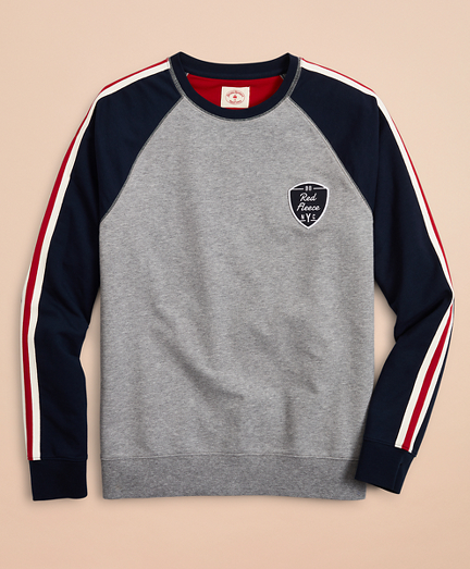 french terry raglan sweatshirt