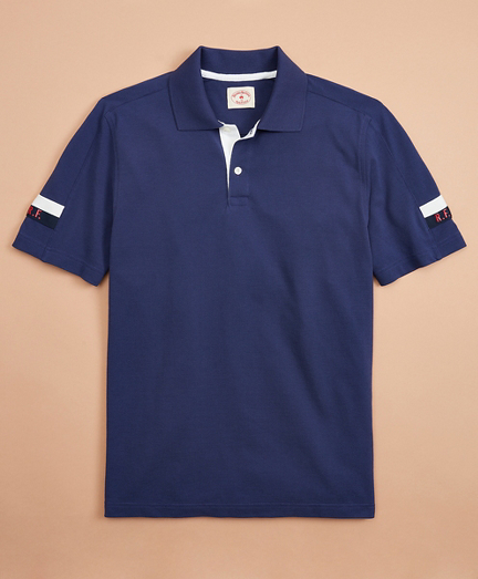 Pique Initial Polo Shirt
