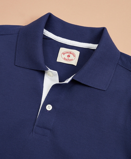 Pique Initial Polo Shirt - Brooks Brothers