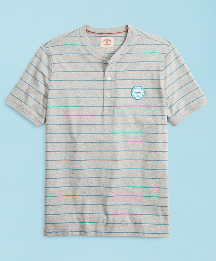  Head Of The Charles&reg; Regatta Striped Jersey Short-Sleeve Henley