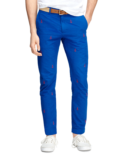 brooks brothers embroidered pants