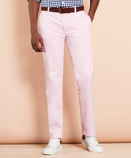 Garment-Dyed Stretch Chinos
