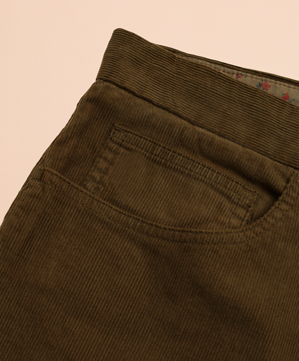 light green corduroy pants