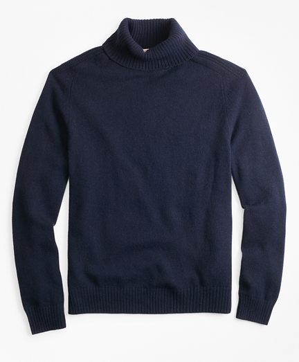 Alpaca-Blend Turtleneck Sweater