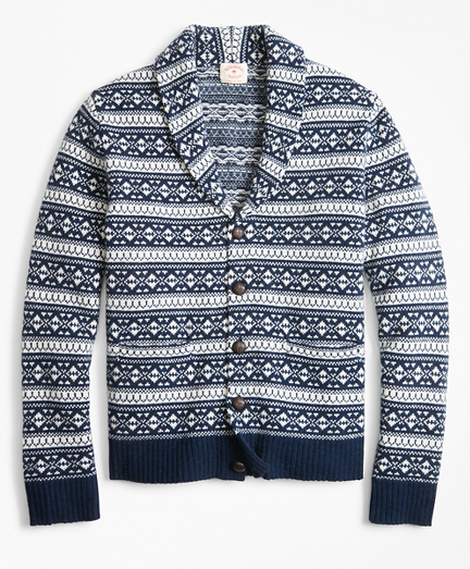 brooks brothers fair isle sweater