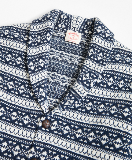 brooks brothers shawl cardigan