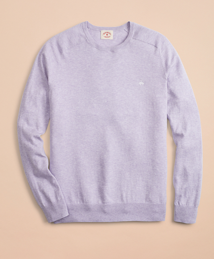 Cotton-Cashmere Crewneck Sweater