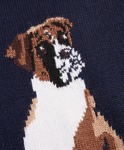 brooks brothers dog sweater