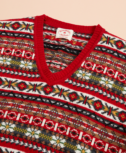 fair isle sweater brooks brothers