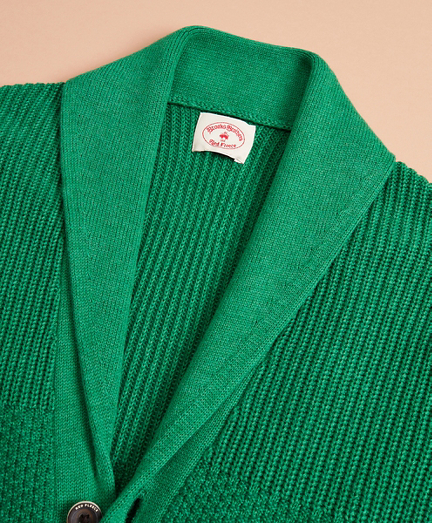 brooks brothers shawl cardigan