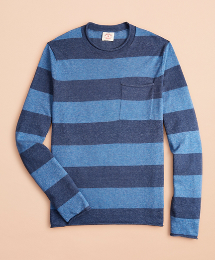 Striped Cotton Sweater