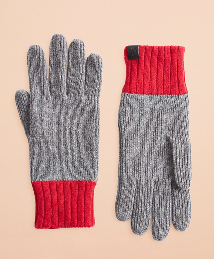 wool blend gloves