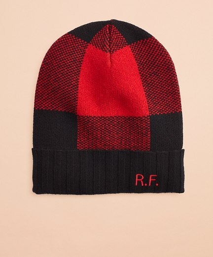 red wool hat