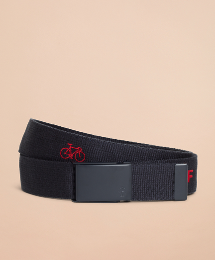 brooks brothers mens canvas belts