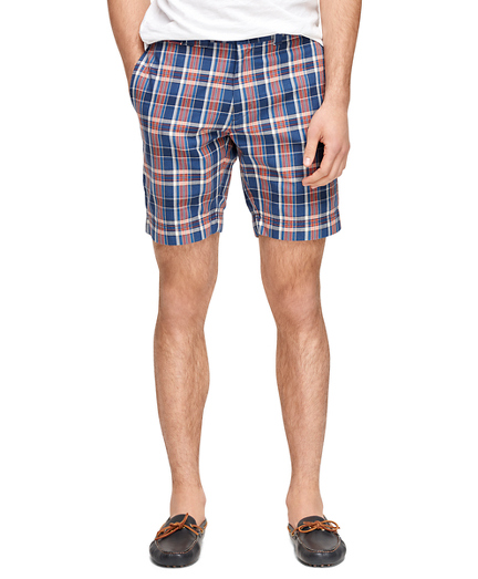 madras shorts brooks brothers