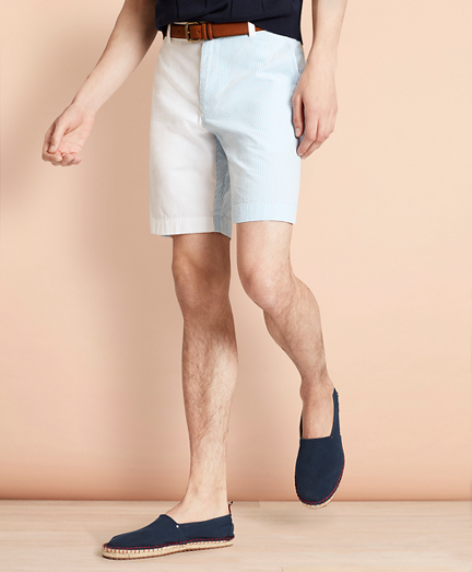 brooks brothers seersucker shorts