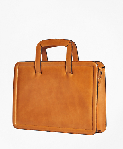 Leather Briefcase - Brooks Brothers